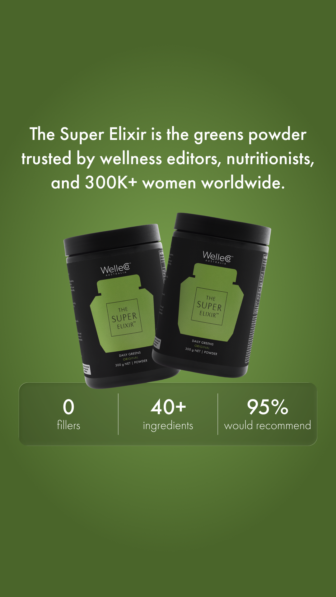 WelleCo Facebook ad