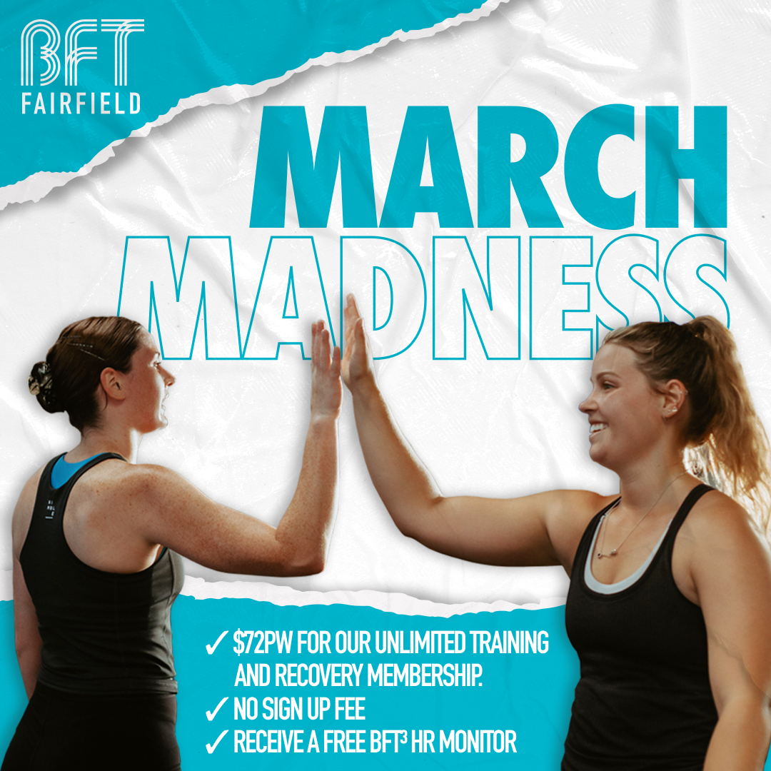 BFT Fairfield Facebook ad: MARCH MADNESS >>