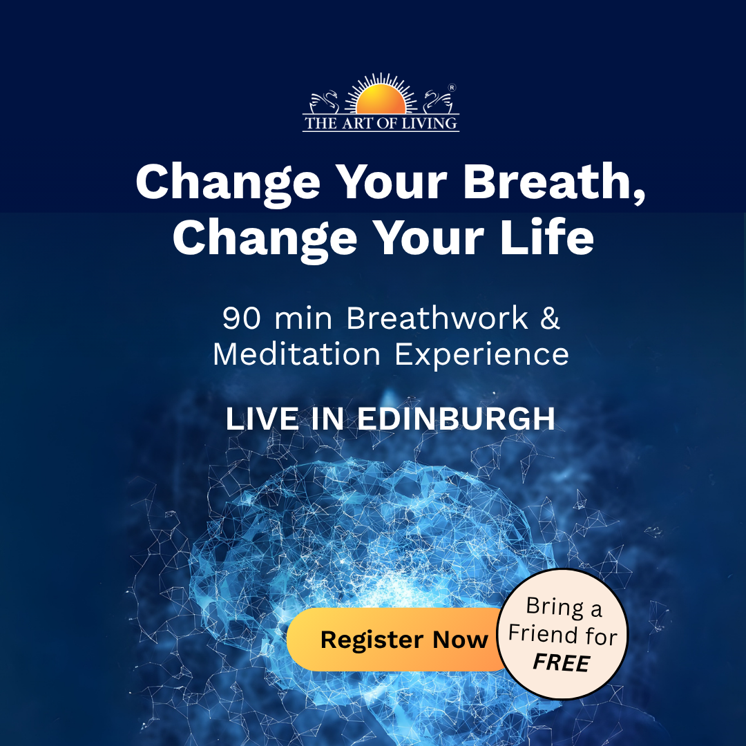 The Art of Living Facebook ad
