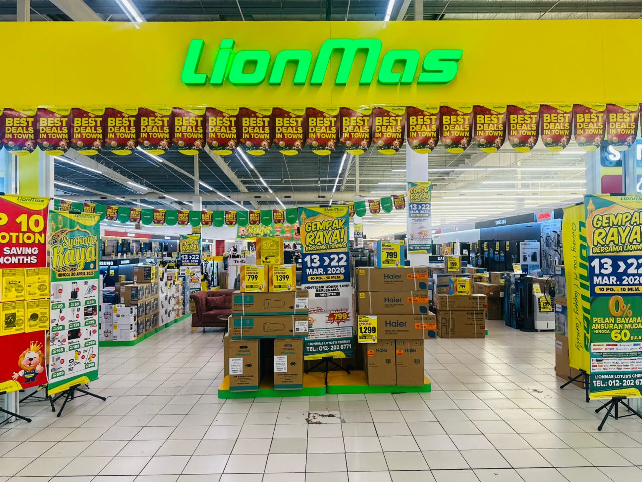 Lionmas Furnishers HQ Facebook ad: Raya With Lionmas -LG In-Store Mini Fair @…
