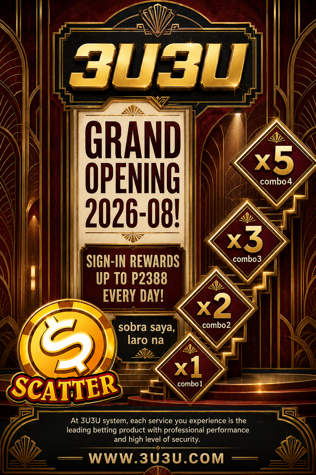 Sobrang Swerte Facebook ad: Ayuda is waving, utang is leaving!