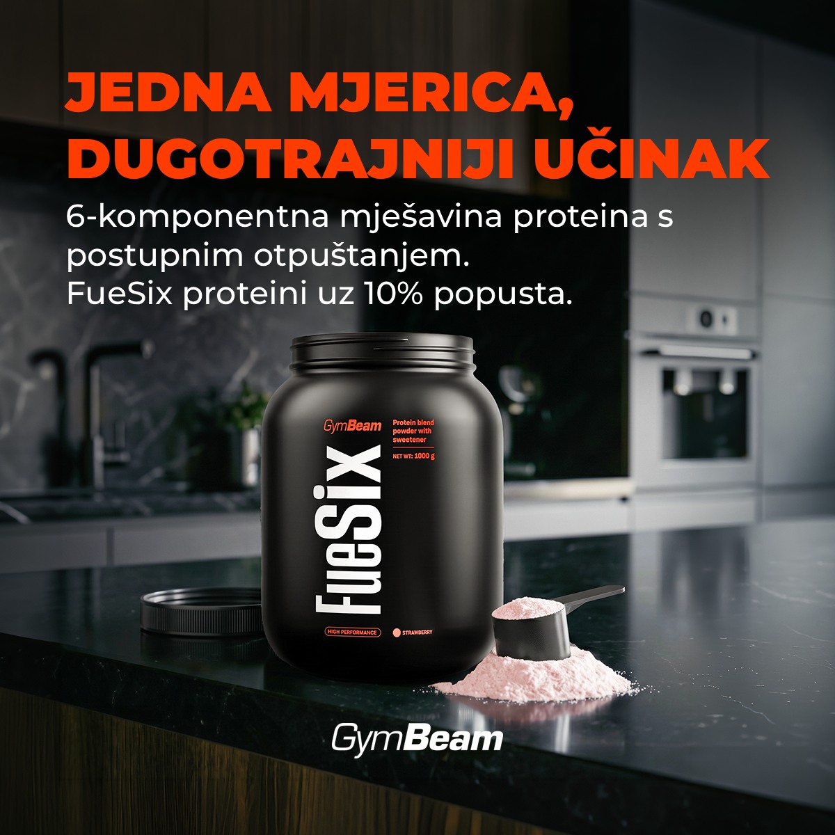 GymBeam.hr Facebook ad