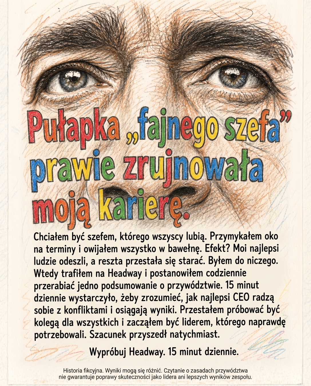 Headway App Facebook ad