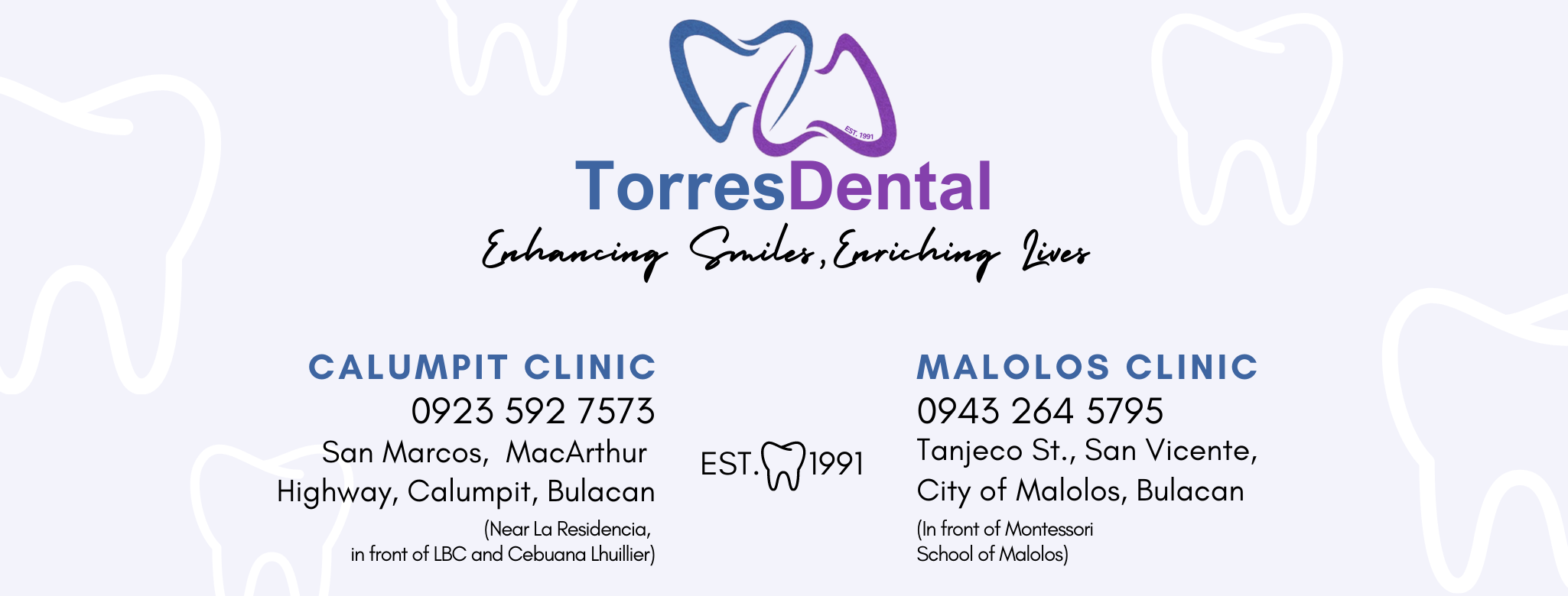 TORRES DENTAL Facebook ad: Enhancing Smiles, Enriching Lives