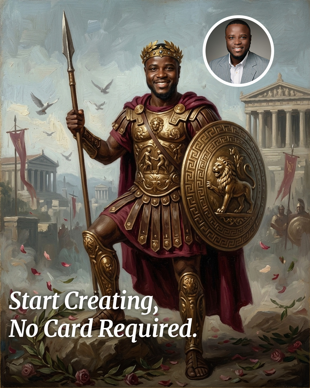 Turn Me Royal Facebook ad