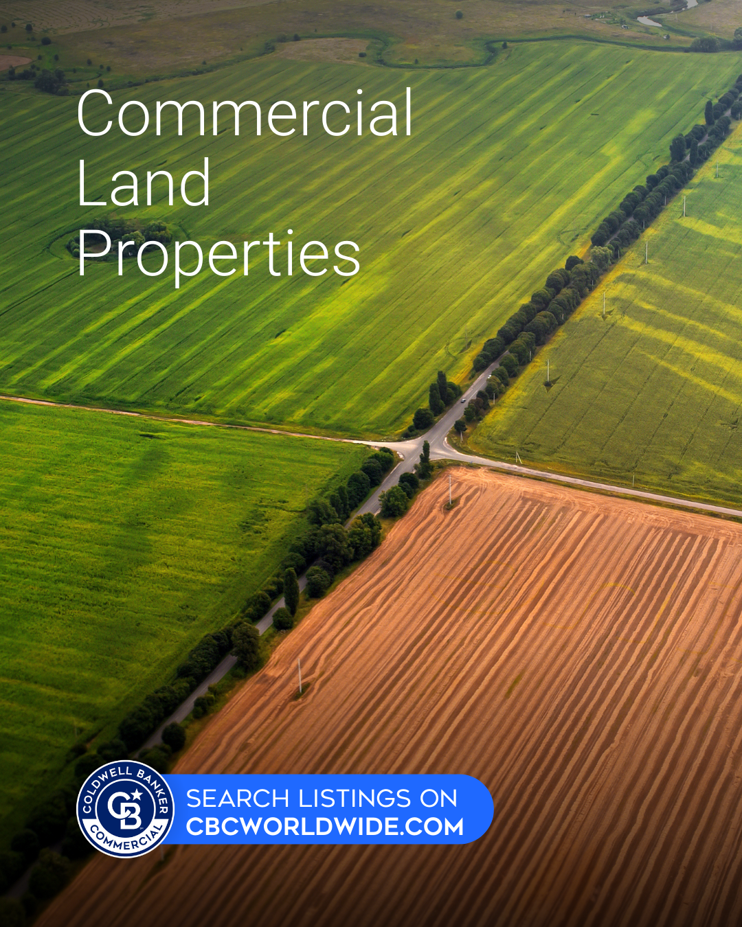 Coldwell Banker Commercial Facebook ad: Browse By Property Types