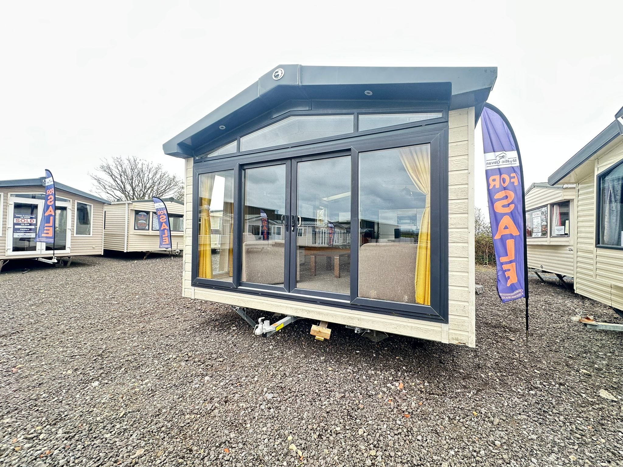 Steve Chetwynd Facebook ad: 41ft x14 ft Swift Champagne Lodge DG/CH