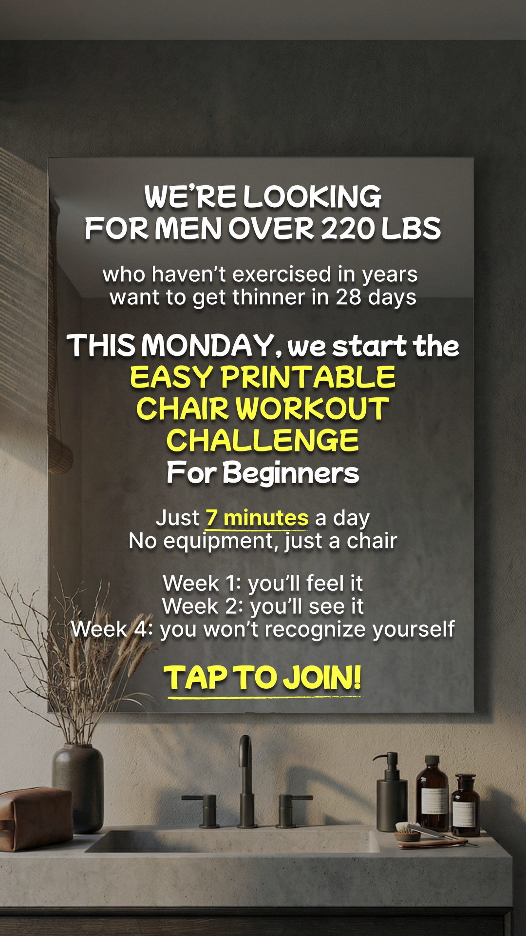 Мy 28 Day Challenge Facebook ad