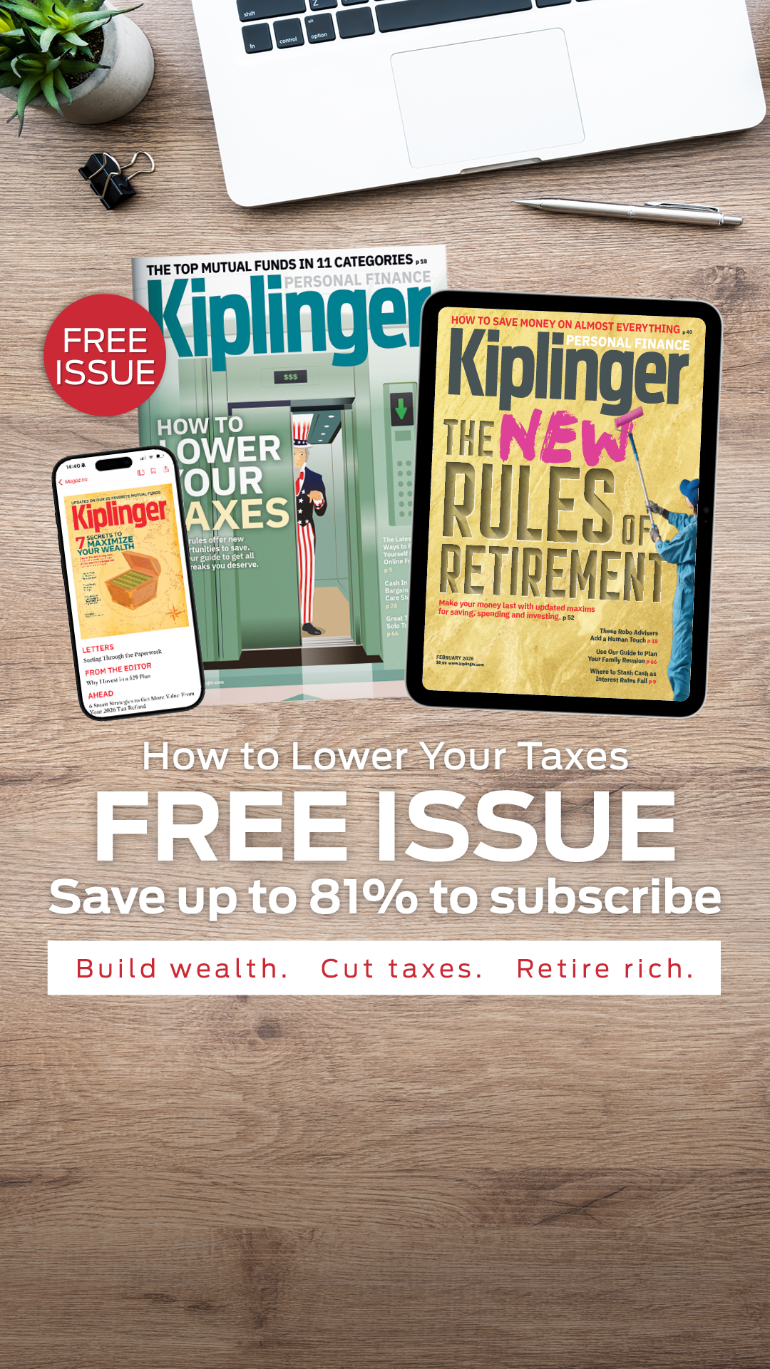Kiplinger Facebook ad