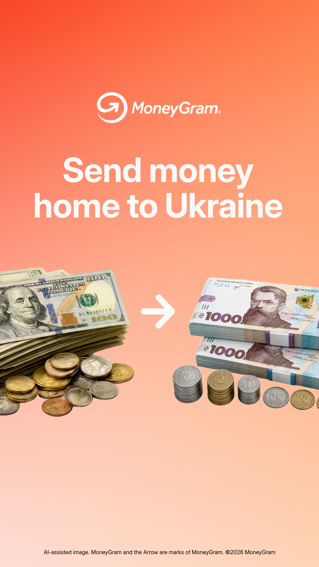 MoneyGram Facebook ad