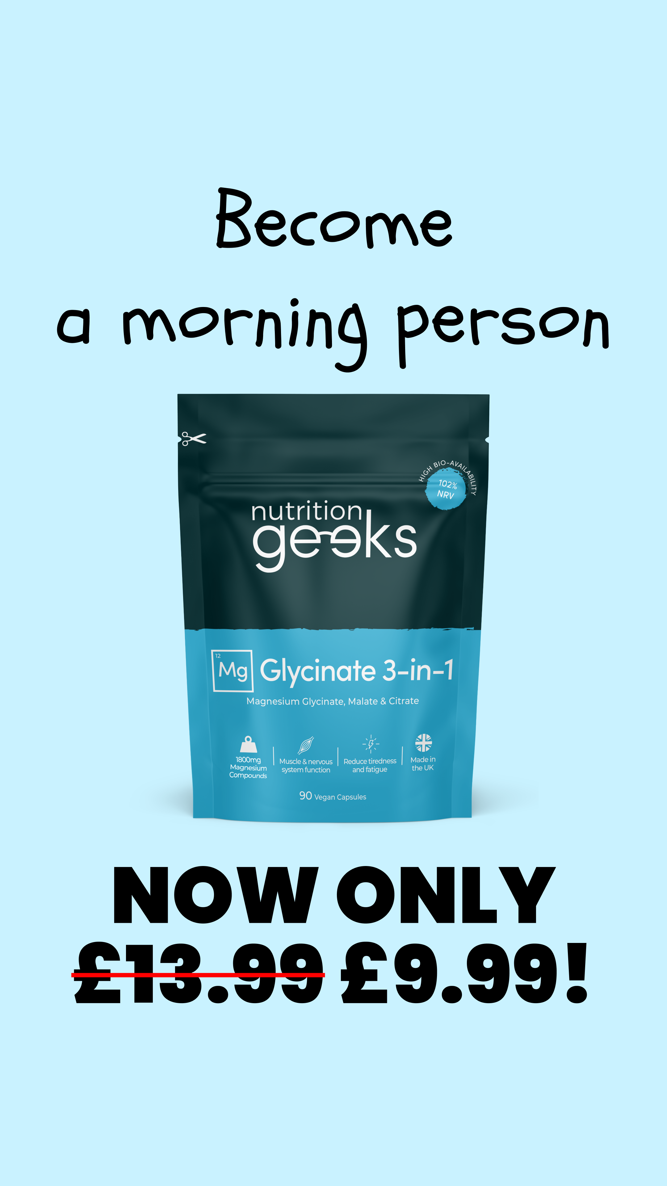 Nutrition Geeks Facebook ad