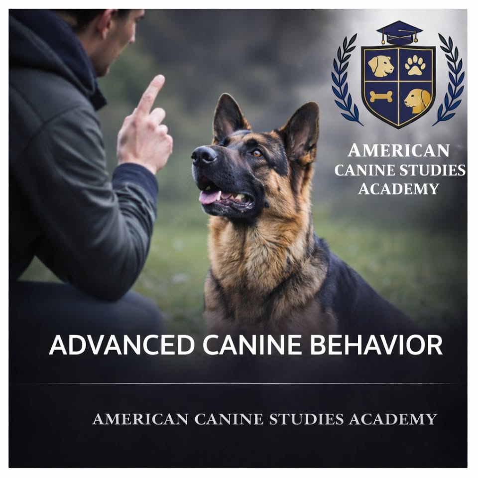 American Canine Studies Academy Facebook ad: American Canine Studies Academy, First Choice for…