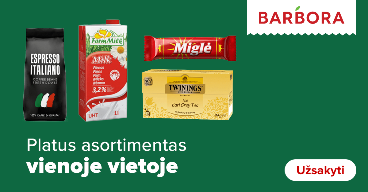 BARBORA.LT Facebook ad