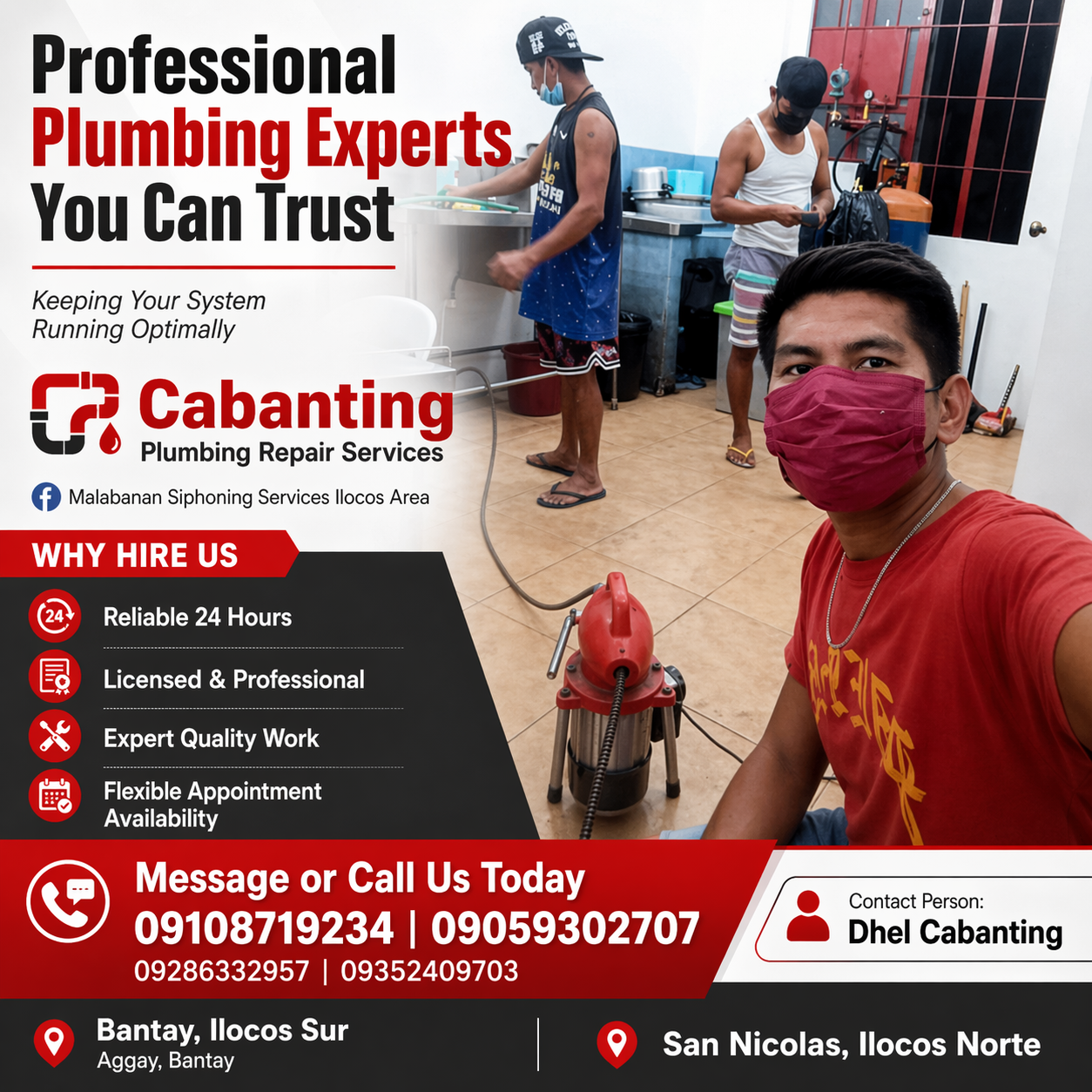 Malabanan Pozo Negro Siphoning Services Ilocos Area Facebook ad