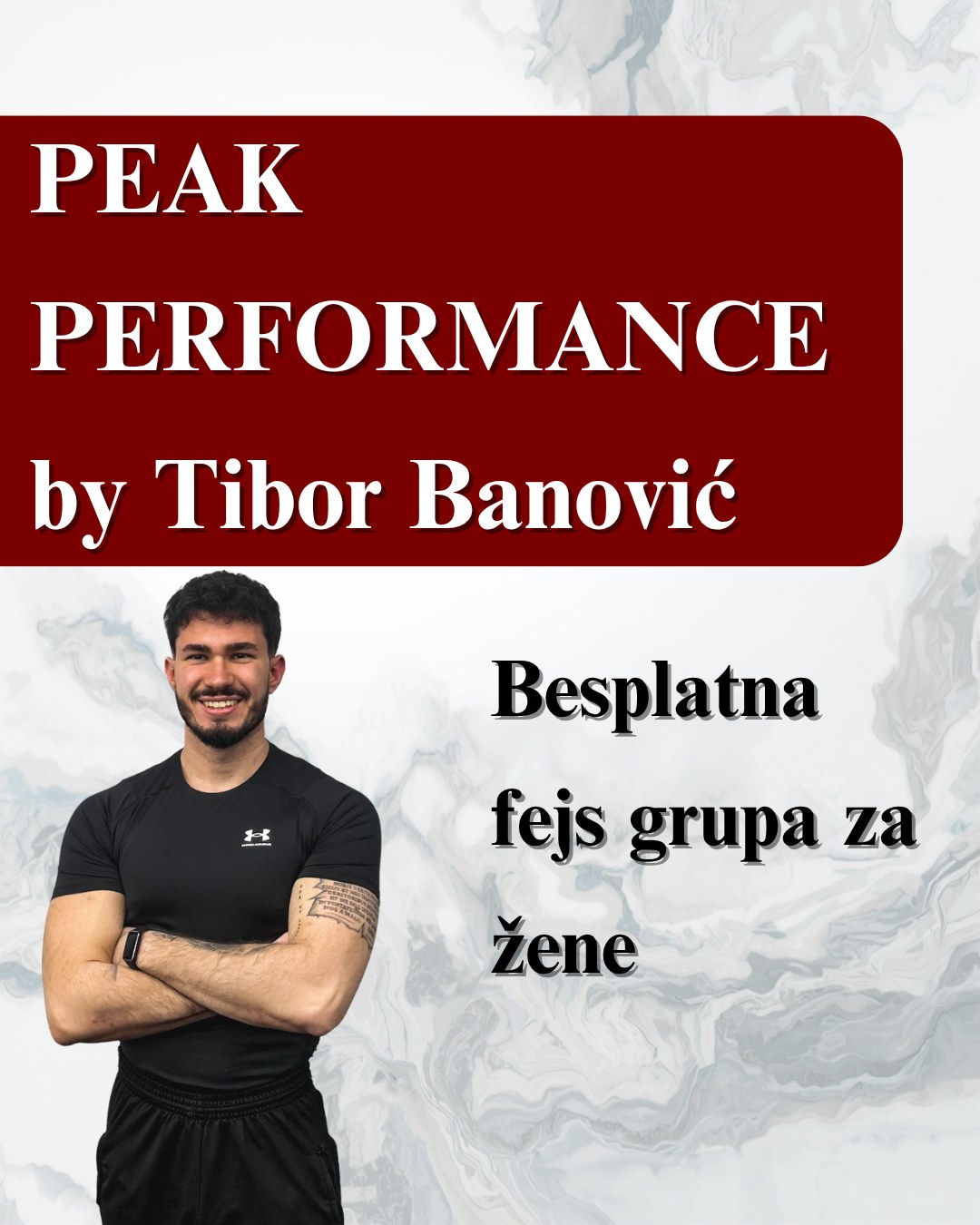 Tibor Banović Facebook ad: PEAK PERFORMANCE by Tibor Banović