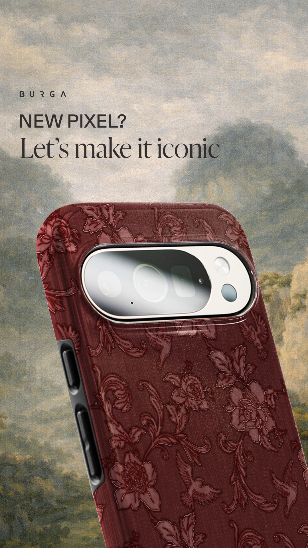 BURGA Cases Facebook ad