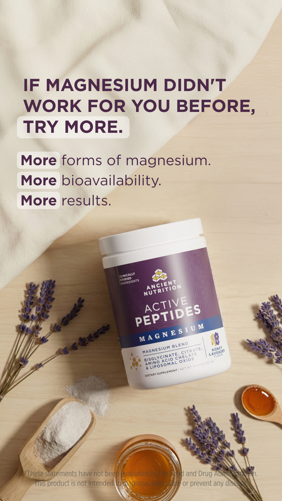 Ancient Nutrition Facebook ad