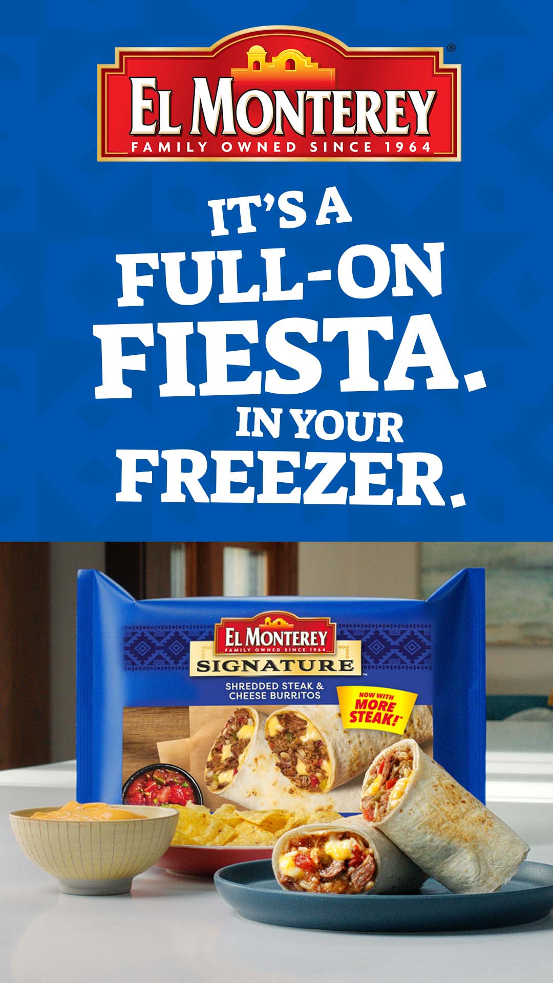 El Monterey Frozen Mexican Food Facebook ad