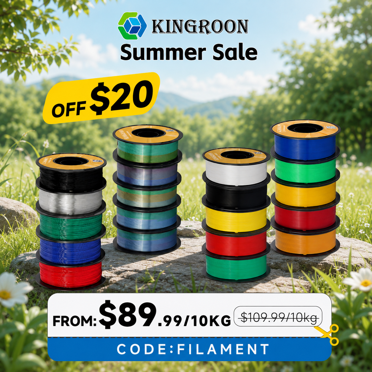 KingRoon 3D Printer Facebook ad
