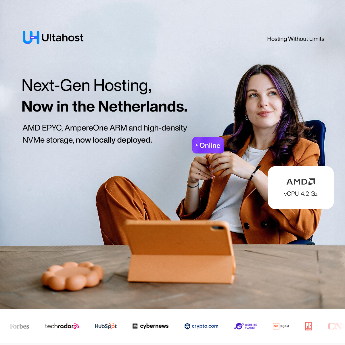 UltaHost Facebook ad