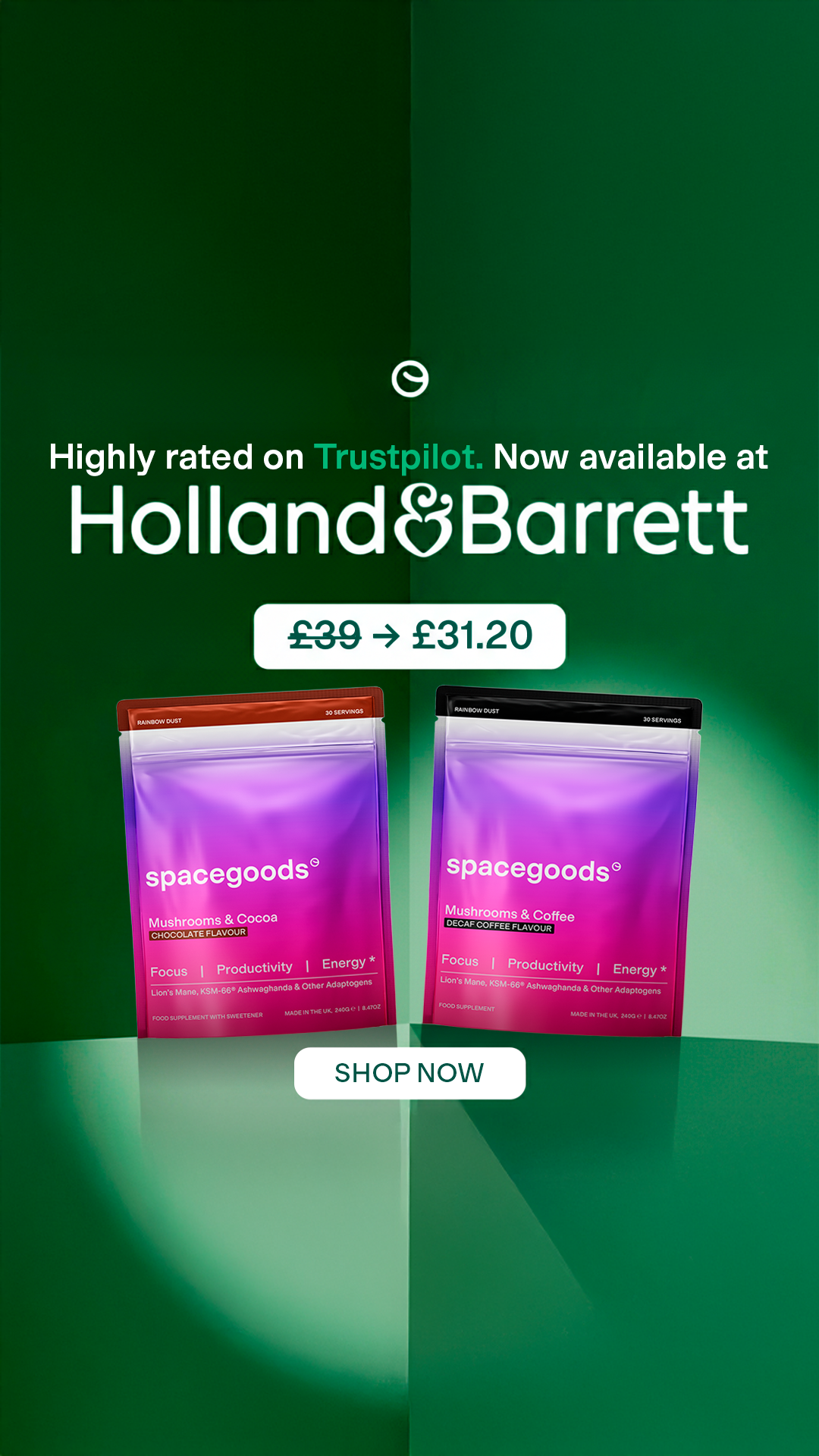 Spacegoods Facebook ad