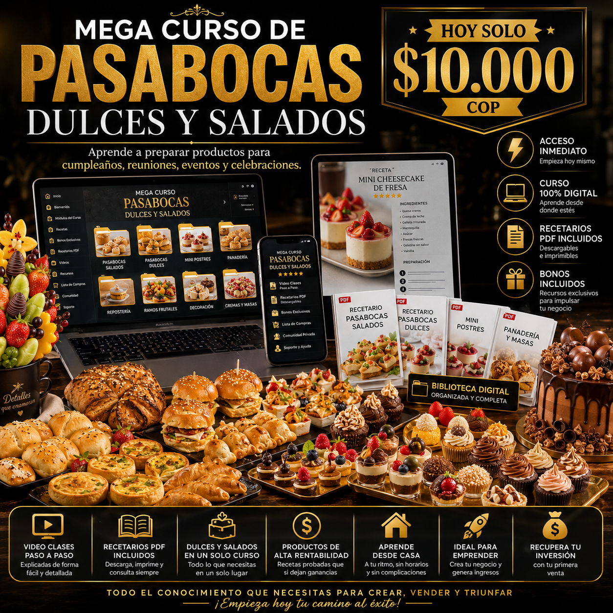 Dalux Store Facebook ad: Obtén ahora tu Mega Curso