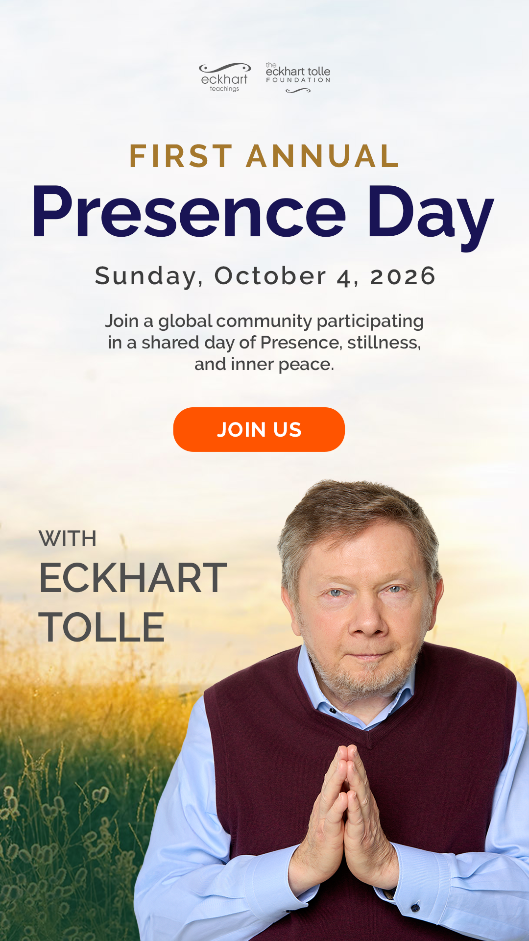 Eckhart Tolle Facebook ad