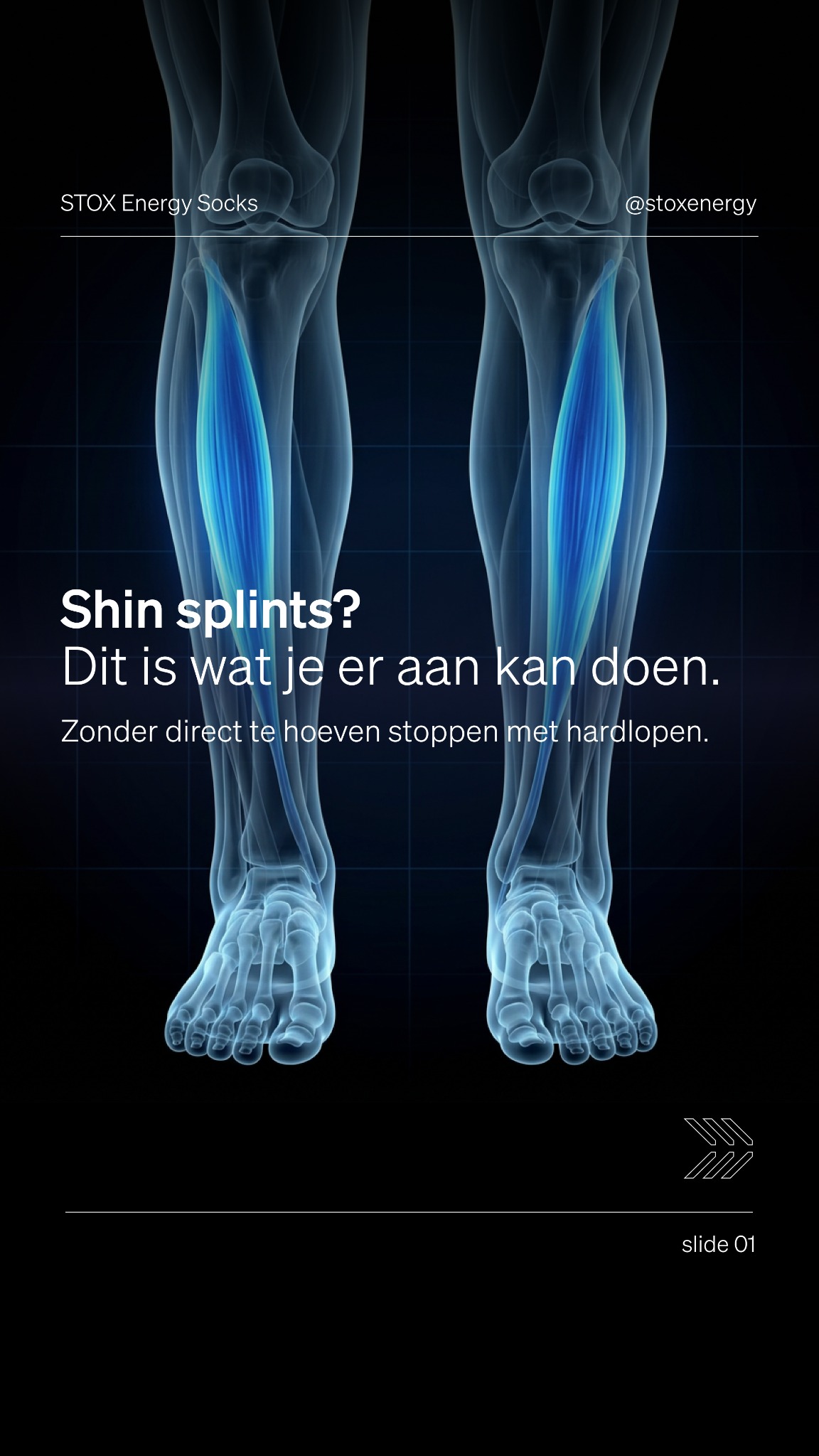 STOX Energy Socks Facebook ad