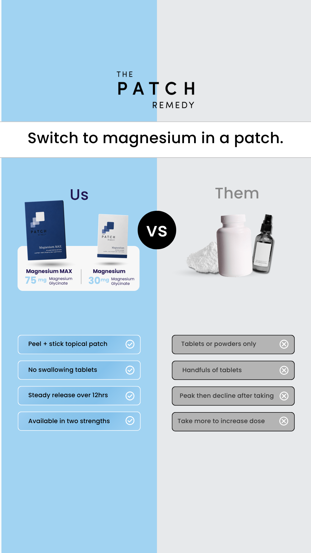 The Patch Remedy Facebook ad