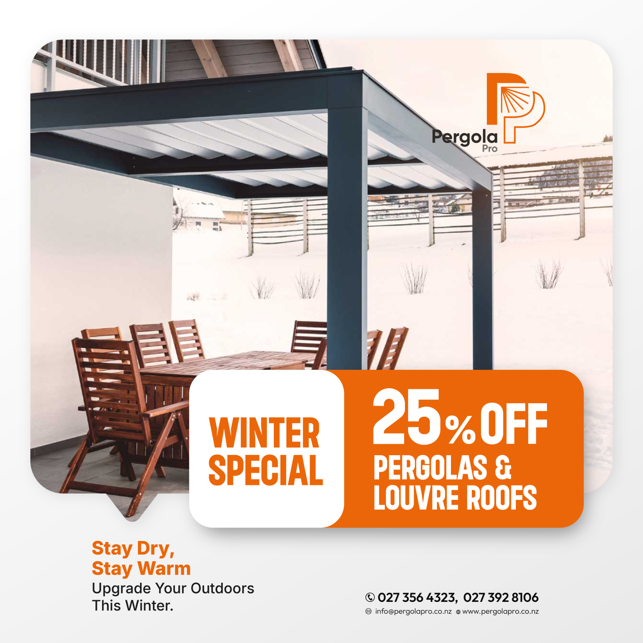 Pergola Pro Facebook ad