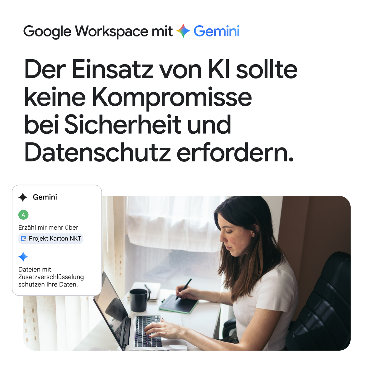 Google Workspace Facebook ad: Sicherheitsbedenken zu KI bremsen Sie aus?