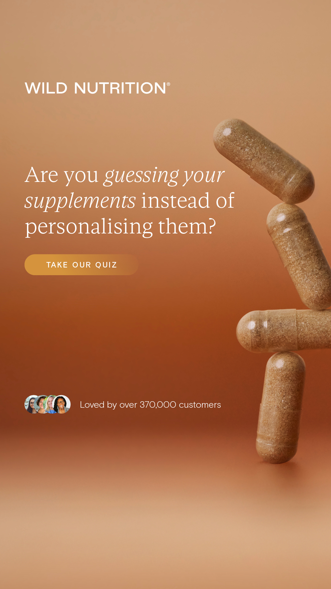Wild Nutrition Facebook ad