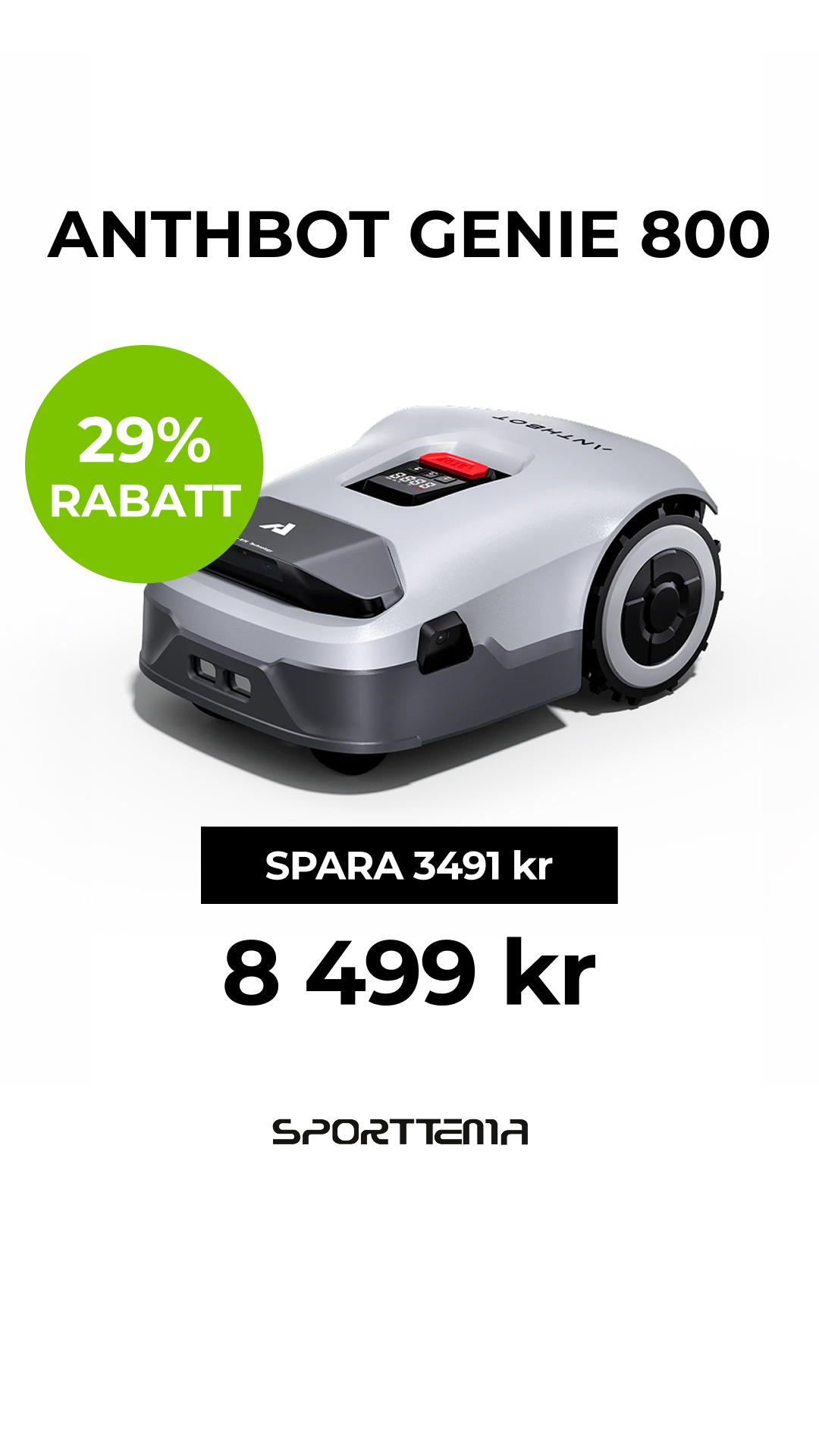 Sporttema Facebook ad from Jun 8, 2026