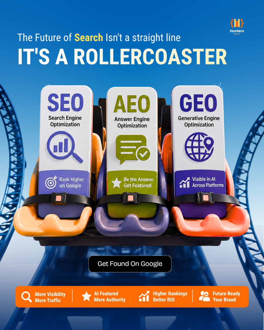 Hunters Digital Pte Ltd Facebook ad: Is Your Website AI-Search Ready?