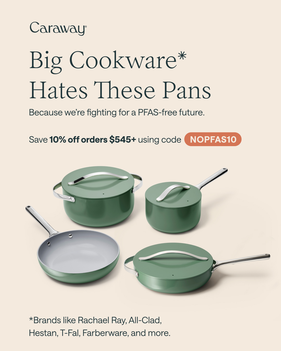 Caraway Facebook ad