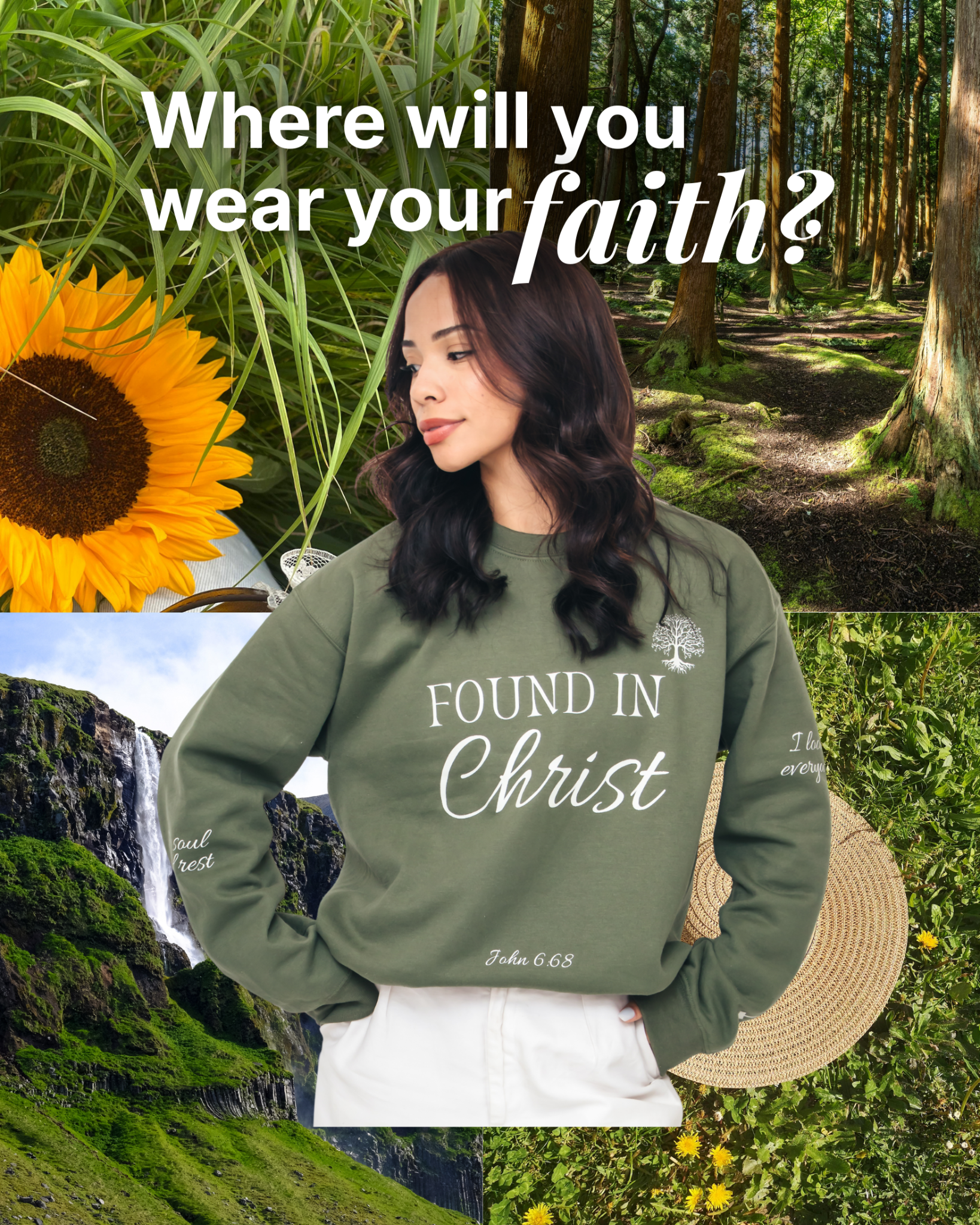 Holy Looks Facebook ad: Wear What You Believe
