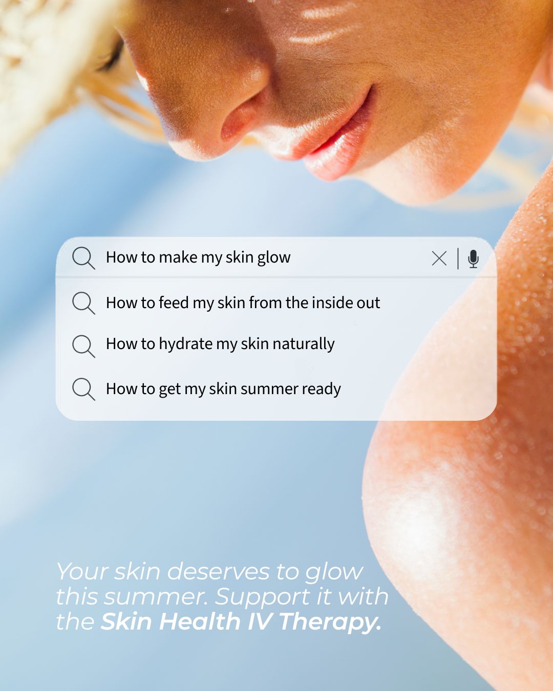 Hydration Room Facebook ad