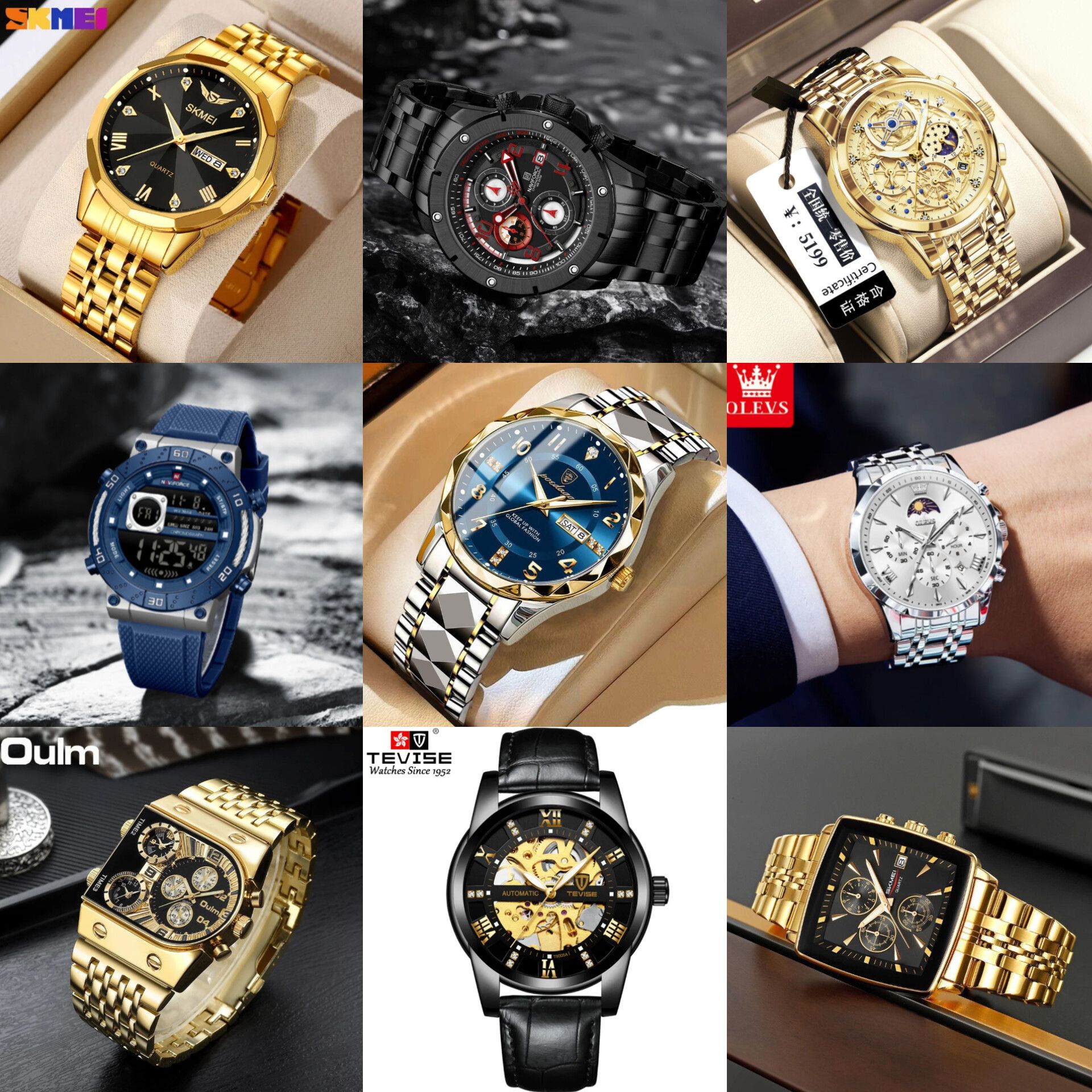 Luxury Watches Facebook ad: Telegram: Contact @LuxuryWatch25