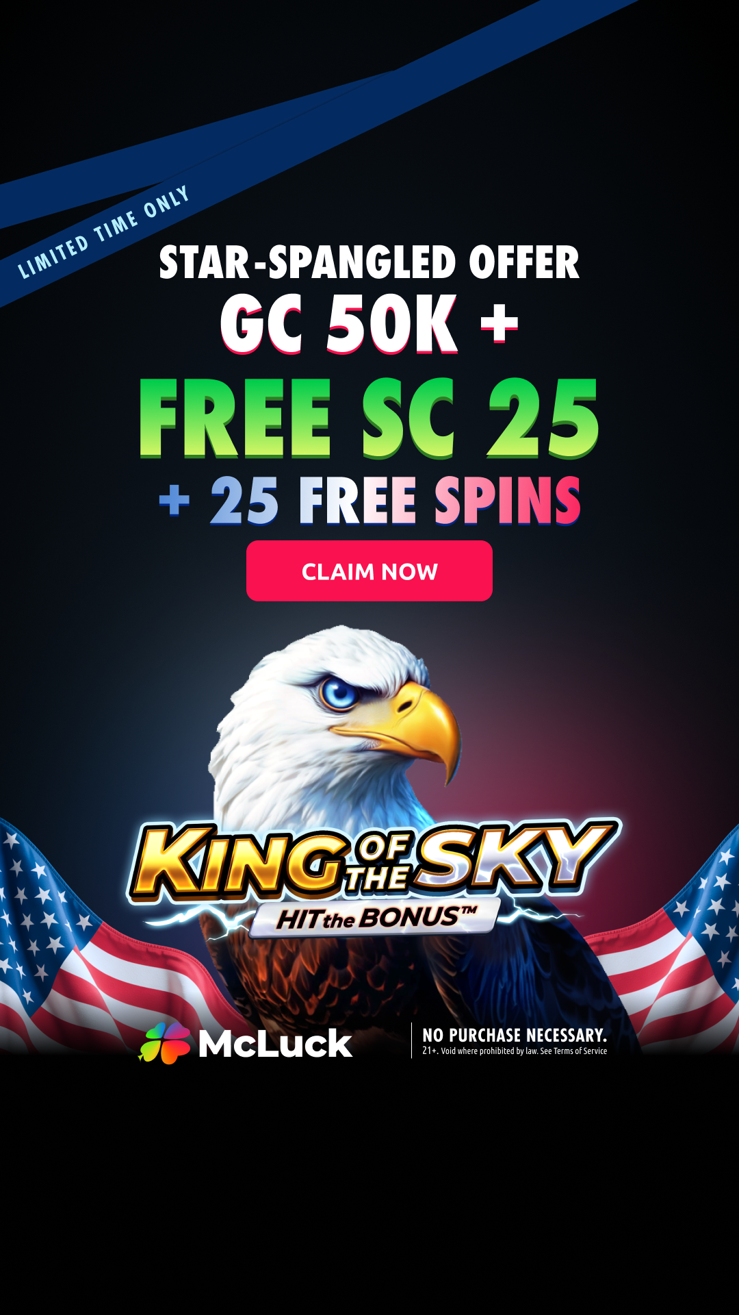 McLuck.com Facebook ad