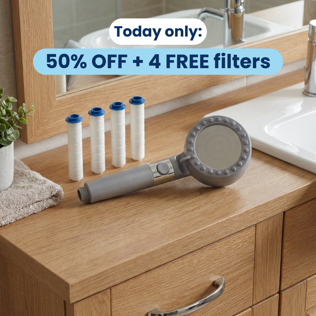 Aqua-Vira Facebook ad: The #1 Filtered Showerhead