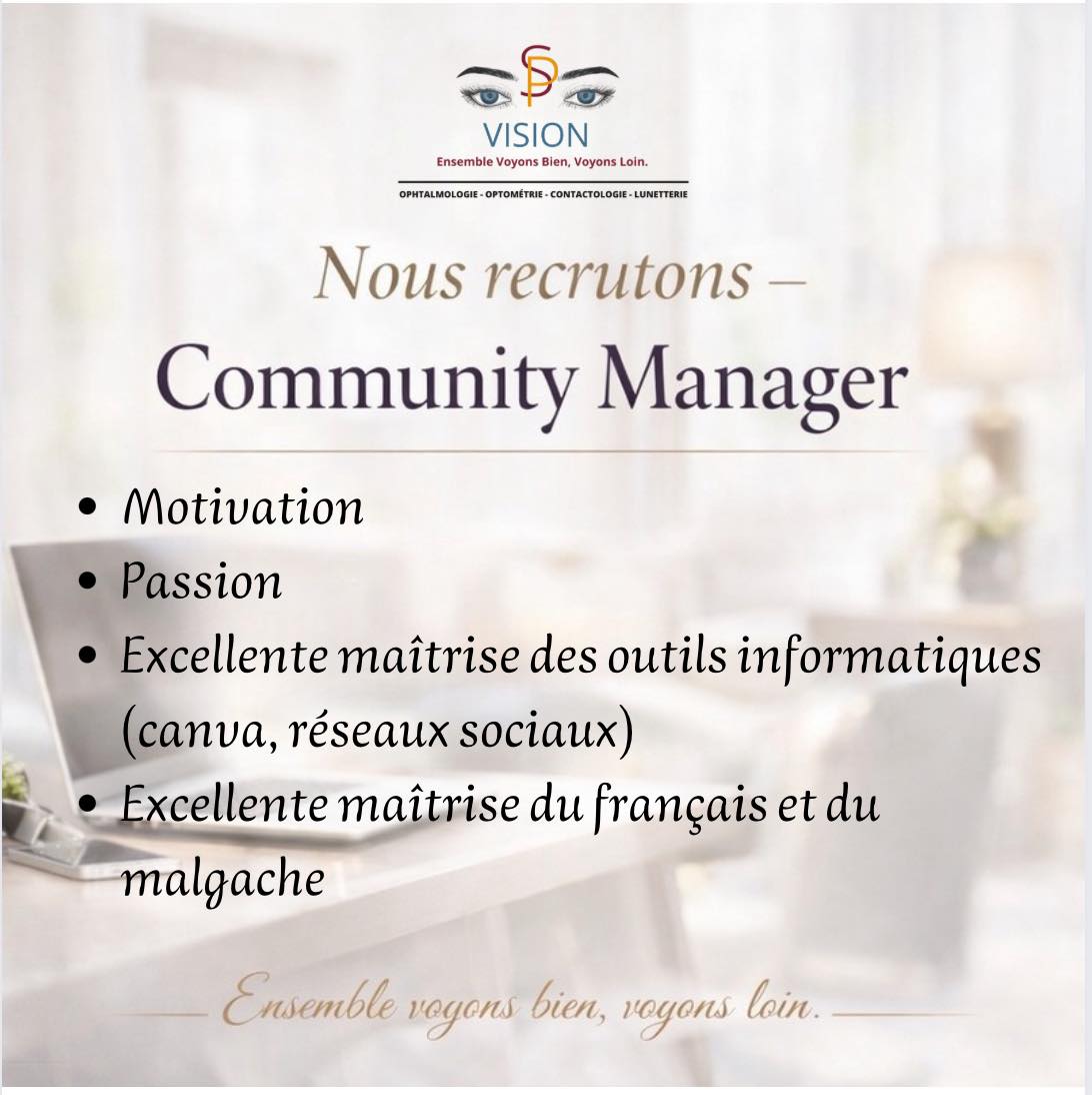SP Vision Facebook ad: SP Vision recrute, Rencontre candidats Community Manager