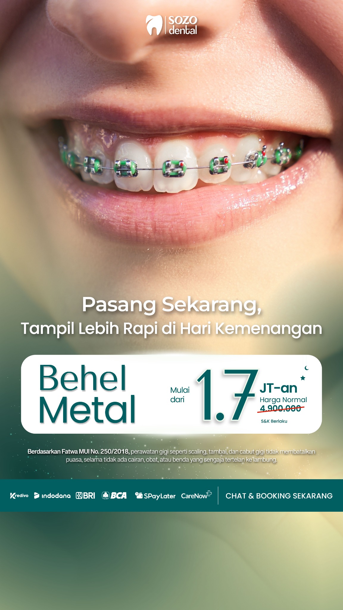 Sozo Dental Clinic Facebook ad