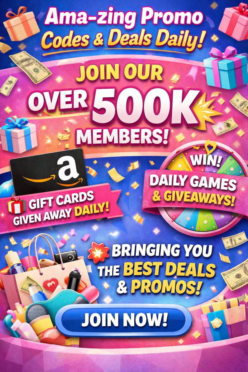 Ama-Zing Promo Codes & Deals Facebook ad