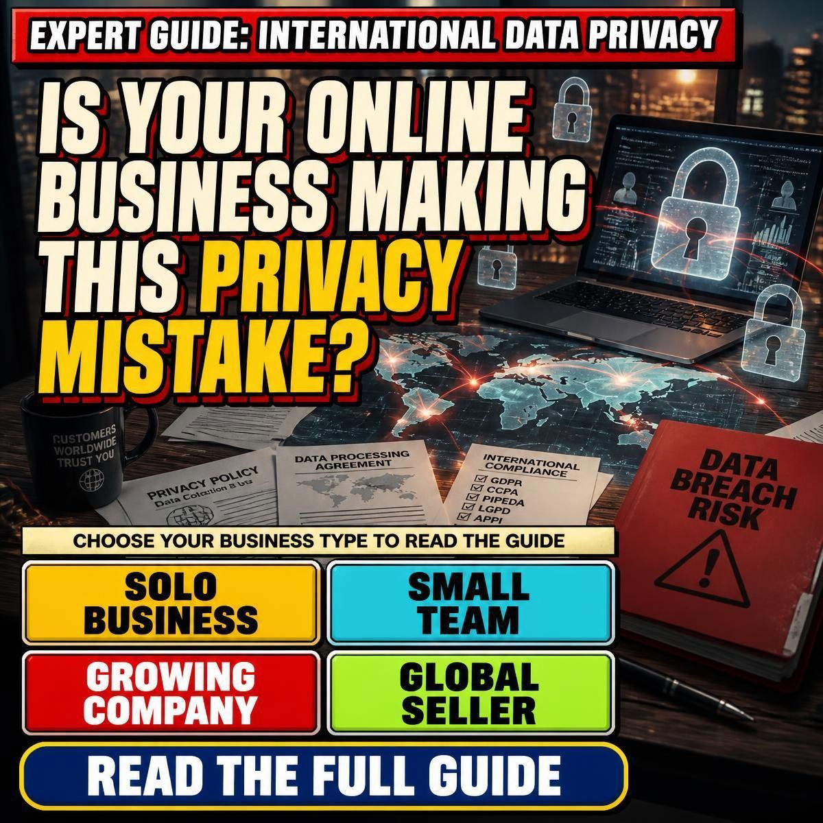 Guys 1st Facebook ad: International Data Privacy: What Online Businesses Need to…