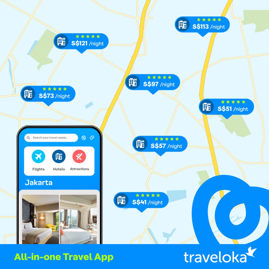 Traveloka Singapore Facebook ad