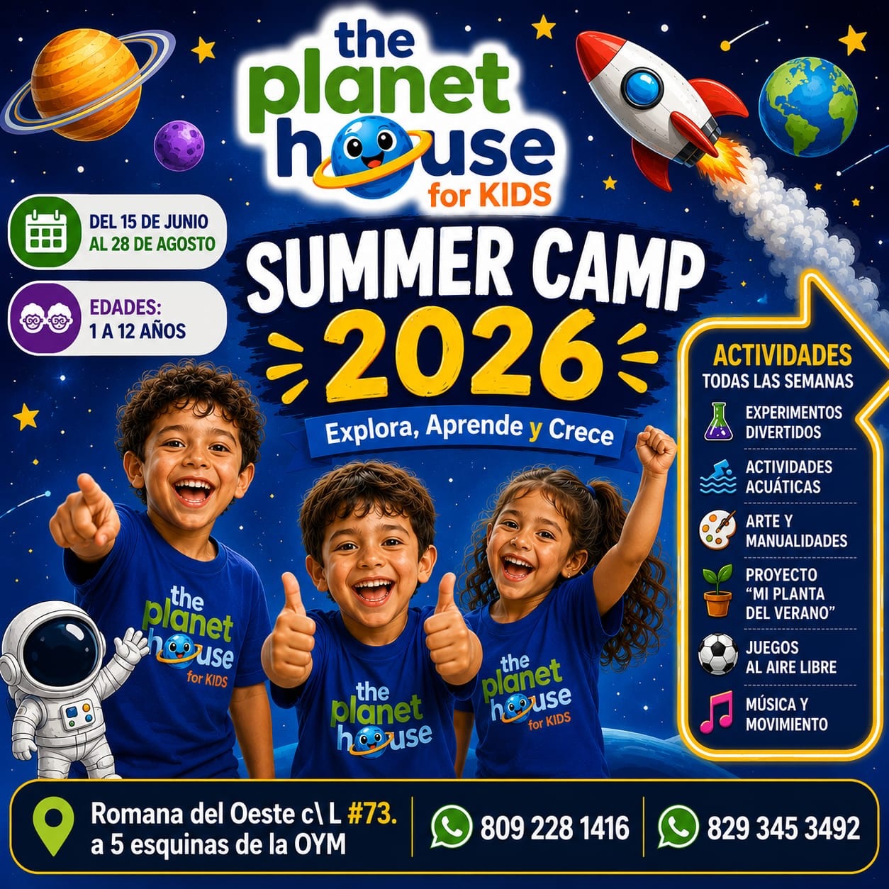 The Planet House Facebook ad