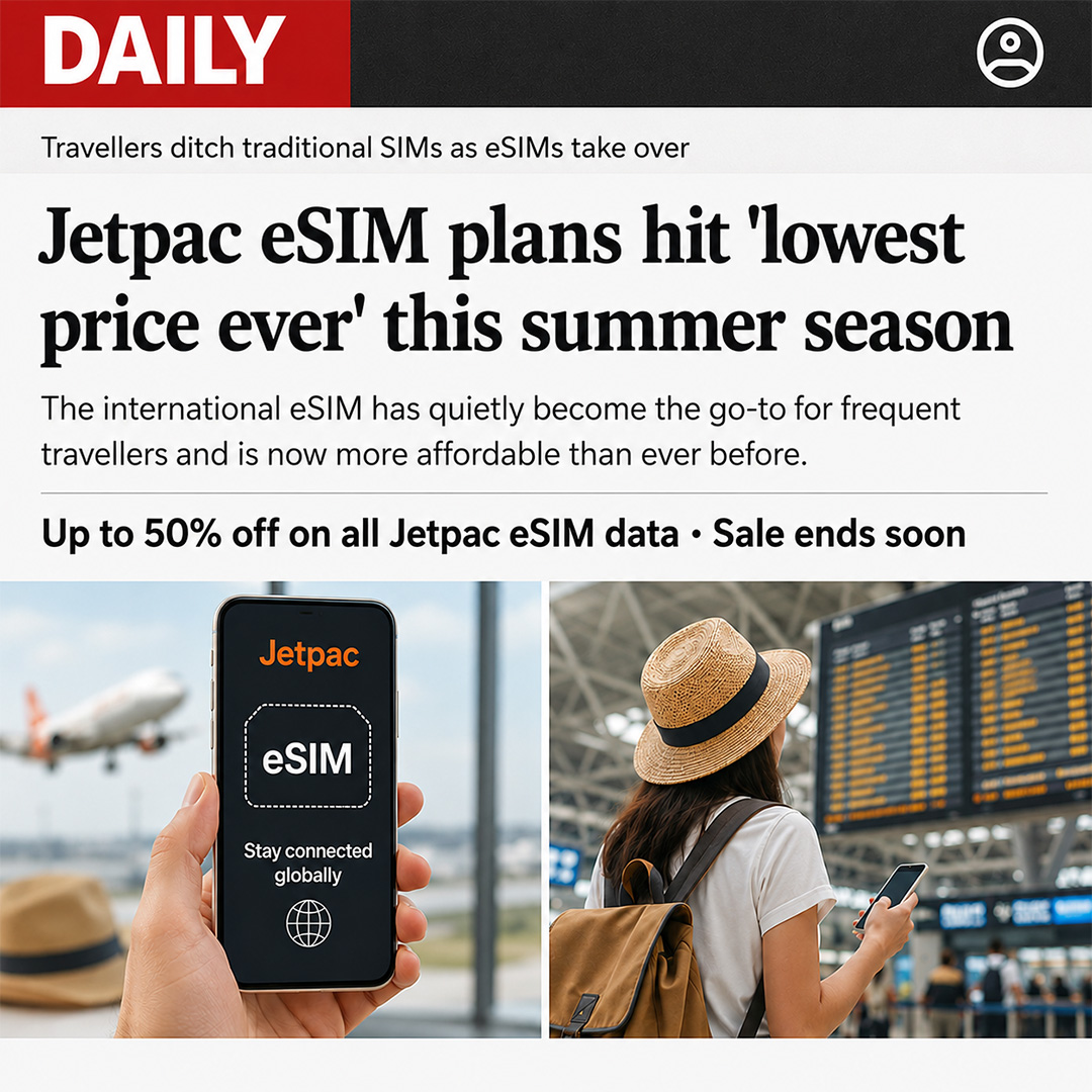 Jetpac Facebook ad