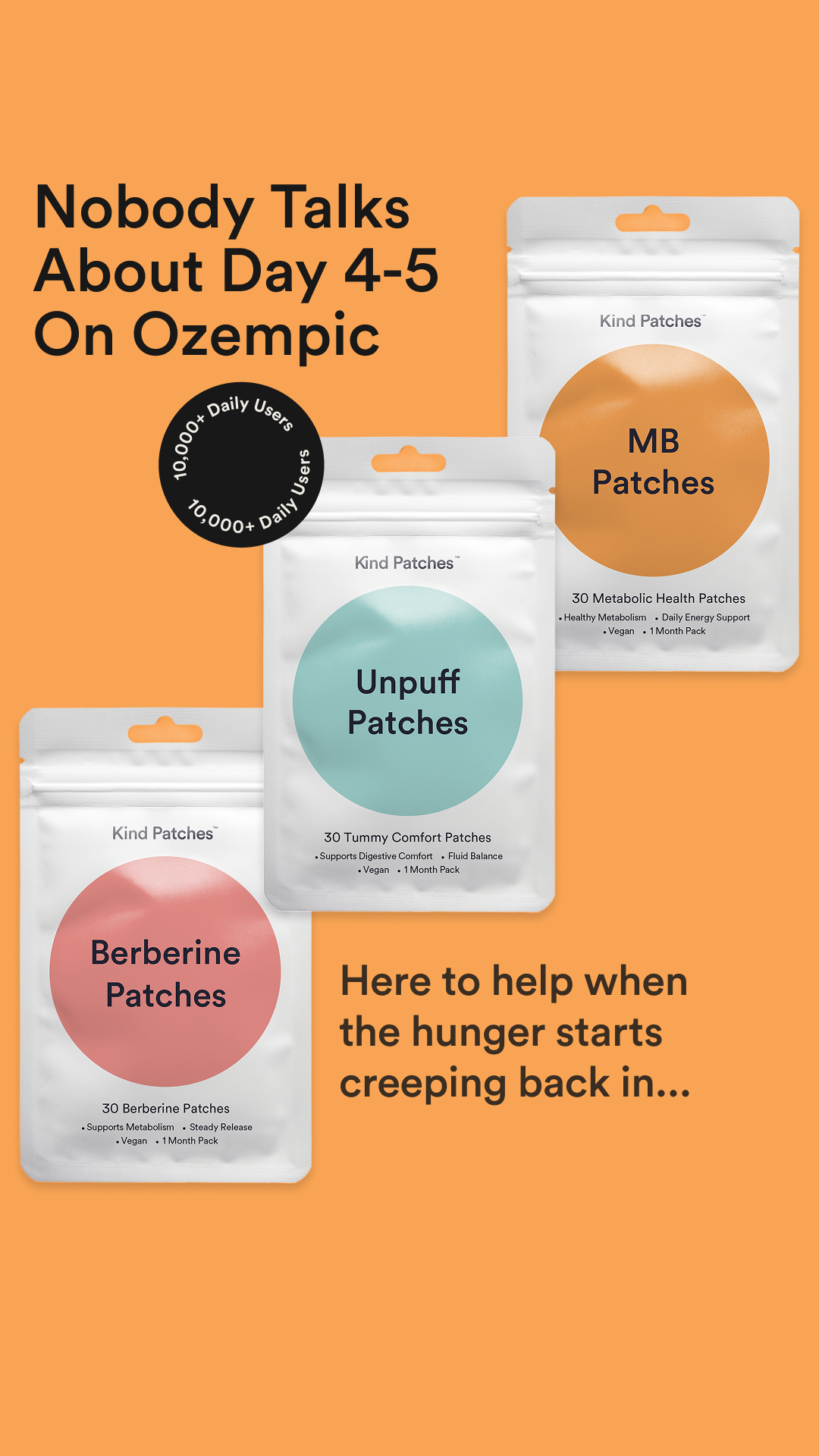 Kind Patches Facebook ad