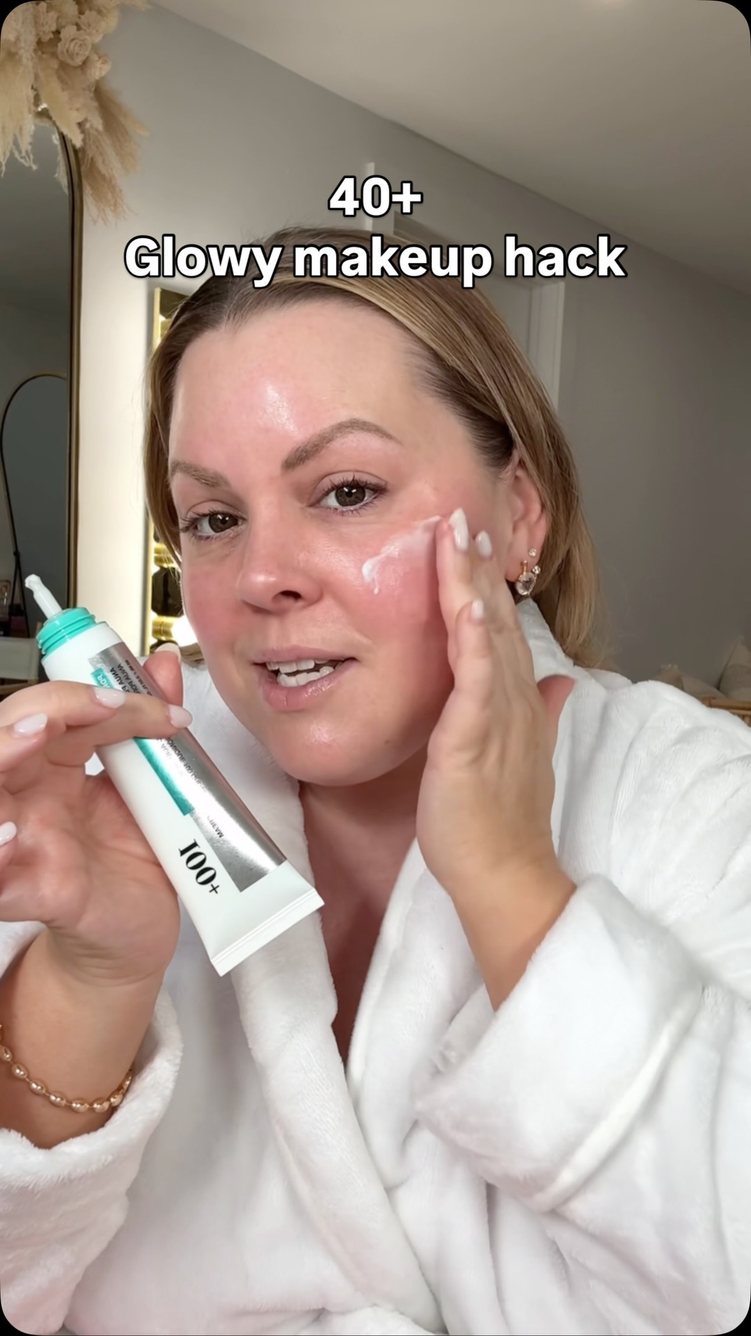 ANUA_Global Facebook ad: AD Glowy makeup starts with the right skincare…