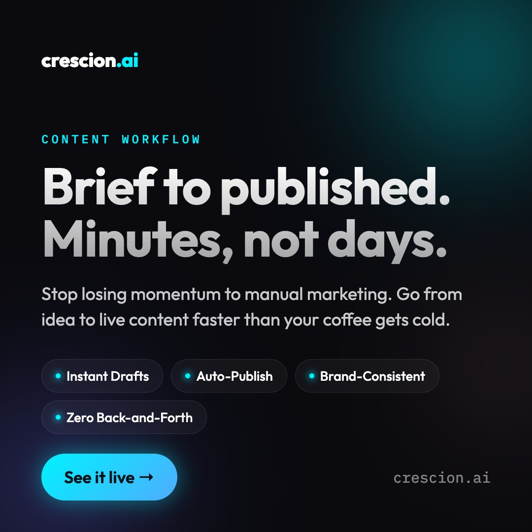 Crescion.ai Facebook ad